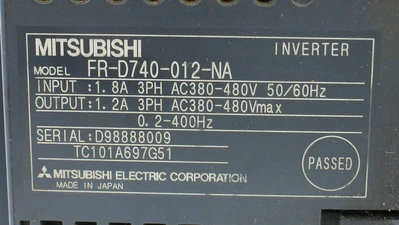 USED MITSUBISHI FR-D740-012-NA