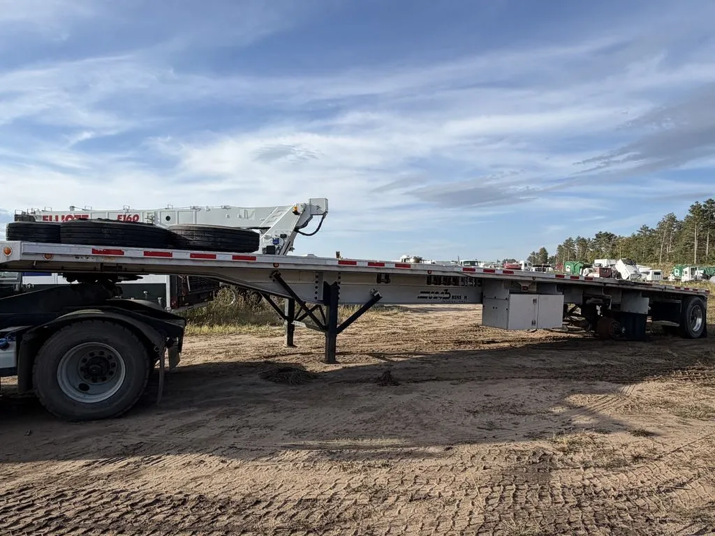 Used 2008 BENSON 524 FLATBED Flatbed Trailers Minnesota US | Carco Truck & Equipment #1520096
