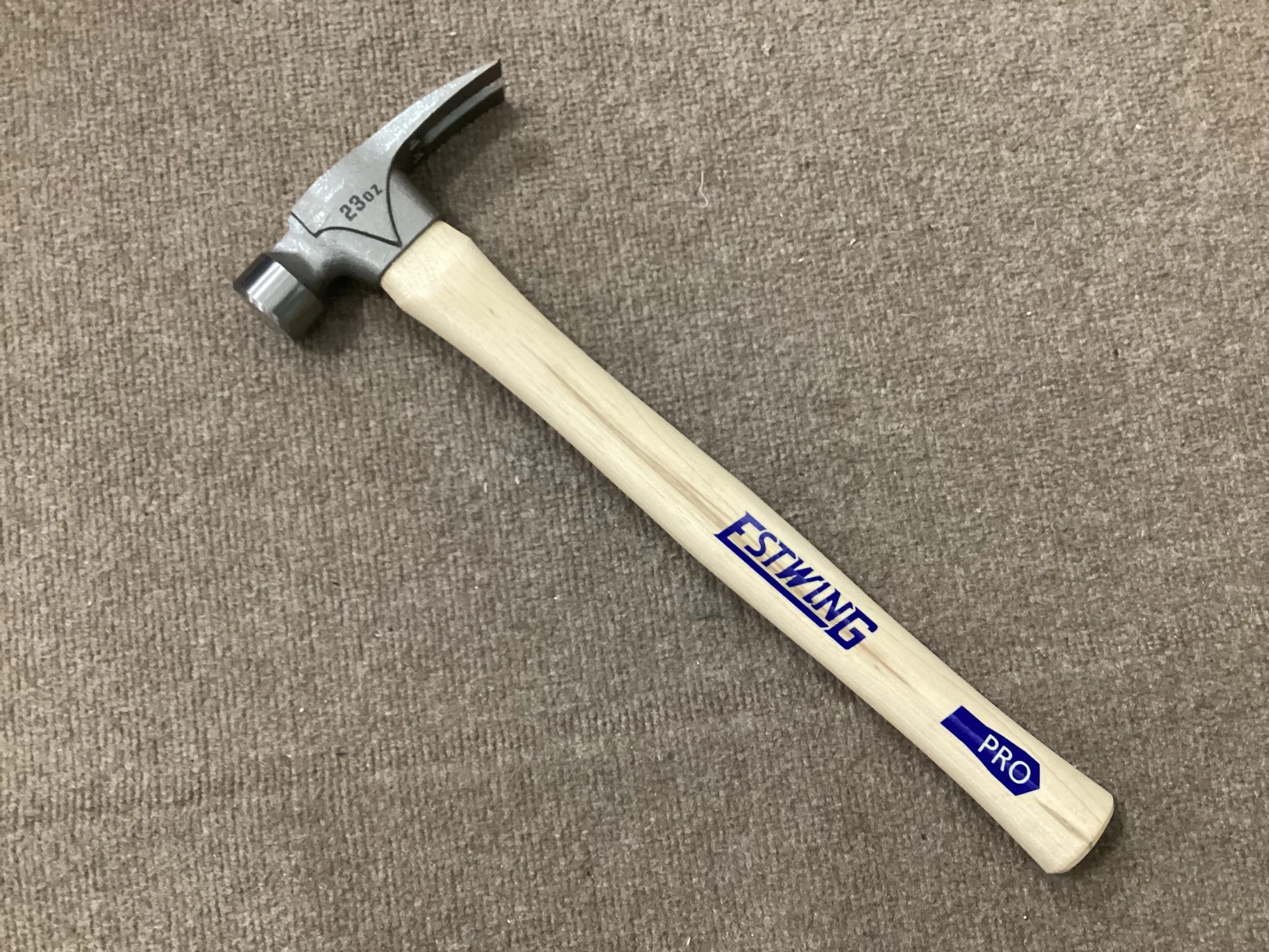 New New ESTWING PRO 23oz Rip claw hammer. Design makes tasks such as prying boards, pulling nails, a...