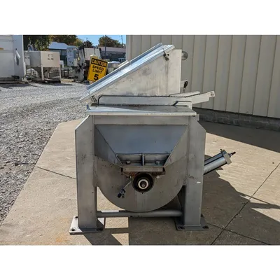 Used Industrial Stainless Steel Double Ribbon Blender - 36 Cu/Ft