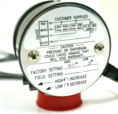 NEW ANDERSON EF0660100414102 PHARMACEUTICAL PRESSURE GAUGE