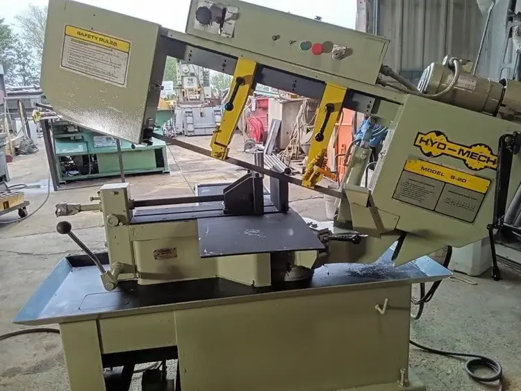 Used 1995 HYD-MECH S-20 Horizontal Band Saws Illinois US | BLUMBERG MACHINERY COMPANY #396429