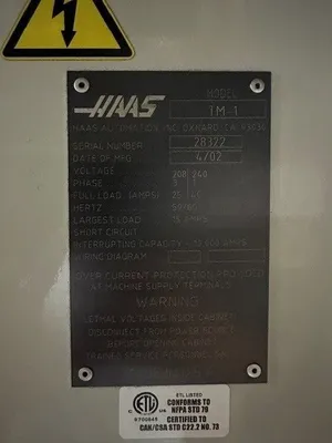 2002 HAAS TM-1 Vertical Machining Centers | Bayou Machinery (7)