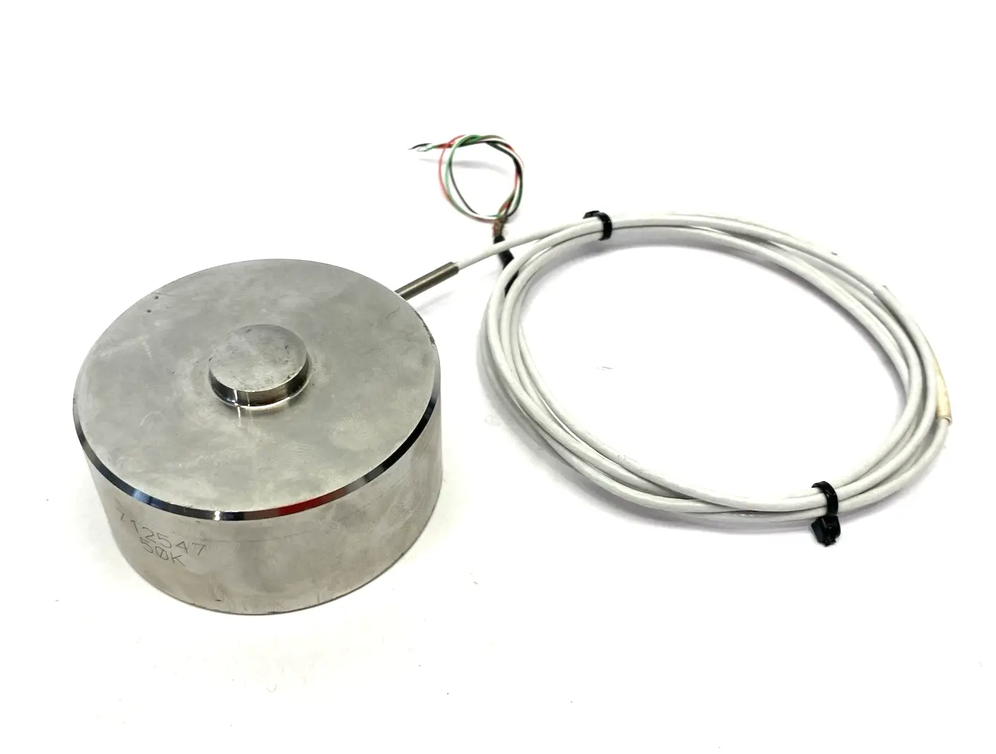 Used OMEGA High Accuracy, Miniature Button Compression Load Cell 50000 lbF Transducers Michigan US | Maverick Industrial Sales #1489533