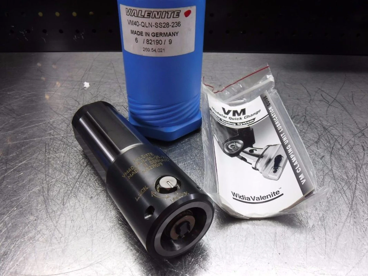 Valenite 1.75" Straight Shank KM40 Clamping Unit VM40-QLN-SS28-236 (LOC161)