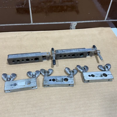 Vintage Imperial Flaring Tool Clamp Hi Duty 300-FB 5/16-5/8” 1/4-1/2” (Lot Of 5)