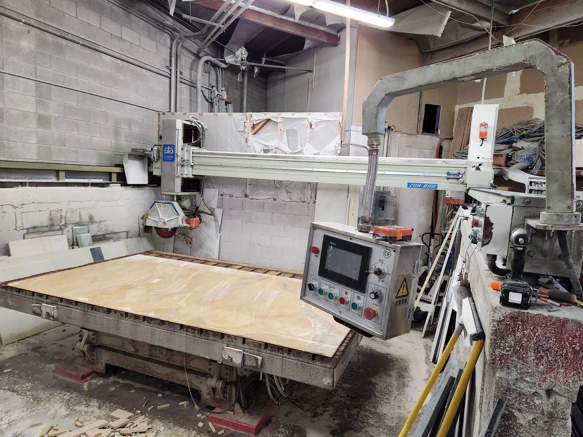 Used 2015 ZHENGDA ZDH-600 High Speed Circular Saws (non-ferrous) Michigan US | STONE EQUIPMENT WAREHOUSE #1261527