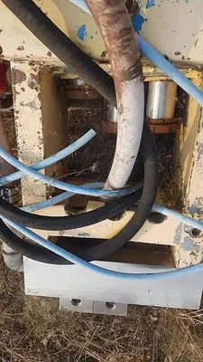 USED PERONI HIGH PRESSURE WATER BLASTING PUMP