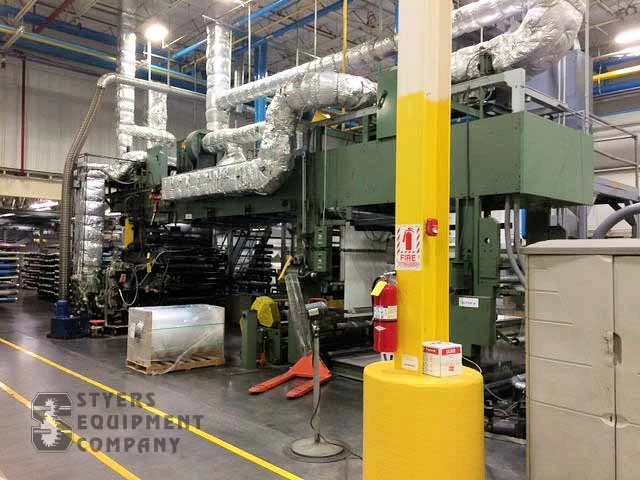 Used 1988 SCHIAVI PADANE ZODIAC 136 Flexo Printing Presses Kansas US | Styers Equipment Company #292596