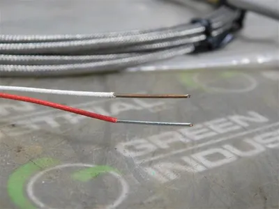 Pyco J-187-304-S-6.6-A-8XS-Z Thermocouple Probe 180" Leads New