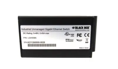 NEW BLACK BOX LGH008A ETHERNET SWITCH