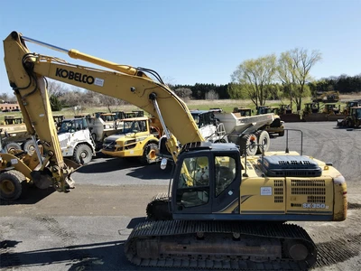 Used 2015 KOBELCO SK350 LC-9E Crawler Excavators | Abele Tractor #1342807