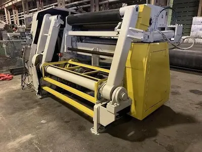 64" (1.60M) ARROW MDL 2000T SLITTER REWINDER 96" OD REWIND SHEAR CUT