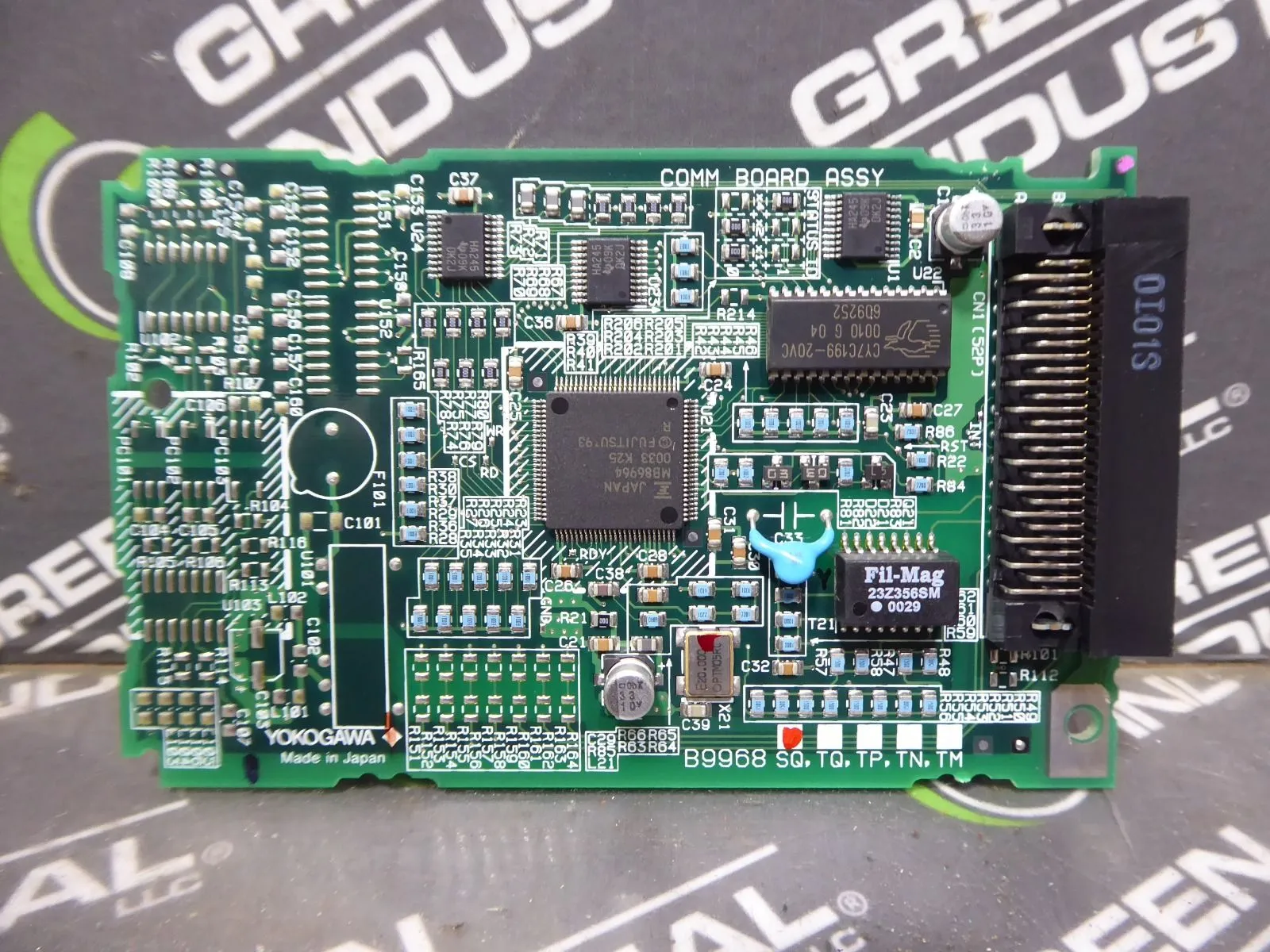 Yokogawa B9968SQ DAQStation Data Acquisition Station Comm Board Assembly Used