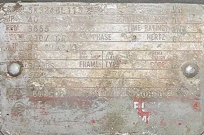 USED GENERAL ELECTRIC 5K324BL115
