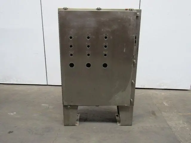 Free Standing Stainless Steel Electrical Box Enclosure 48"x37"x12" W/Back Plate