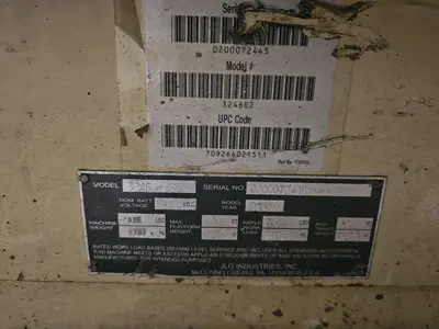 2000 JLG 3246ES Material Handling, Lifts | Holland Equipment Hunters, Inc. (3)