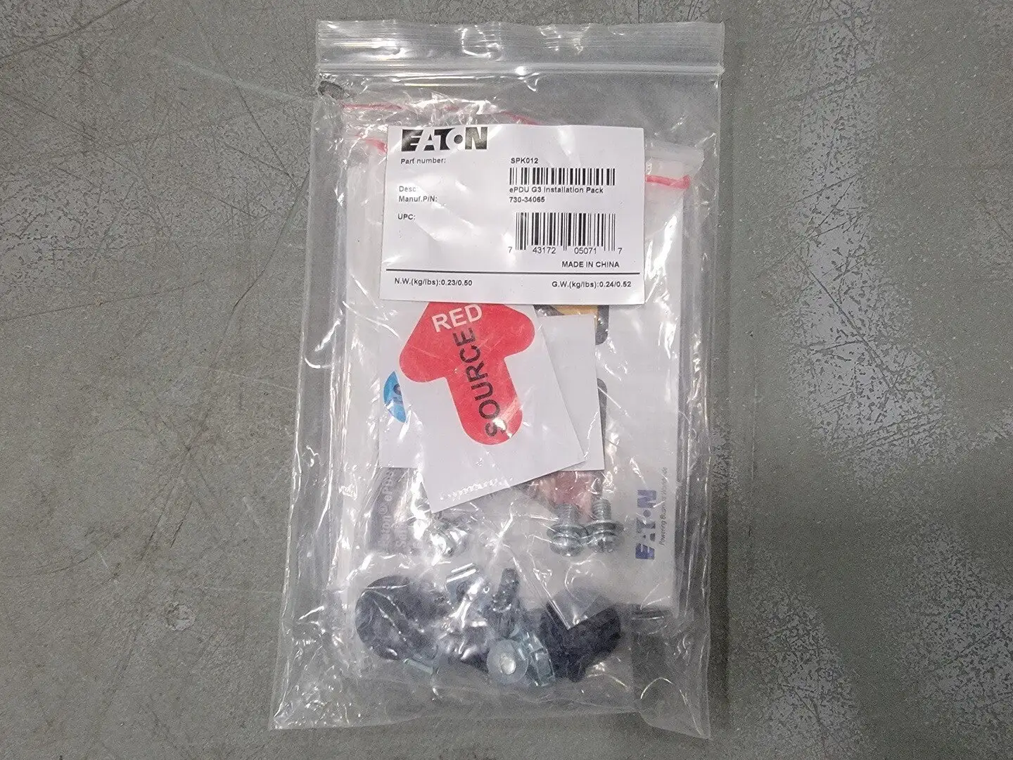 NEW EATON SPK012