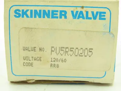 Honeywell Skinner PV5R50205 Solenoid Valve 15 PSI 120V Coil Lot of 3