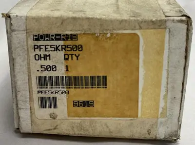 Used OHMITE PFE5KR500 Miscellaneous Equipment (Electrical & Power) | Surplus Asset Holdings #1197723