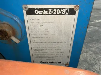 Used 1997 GENIE Z20/8N Material Handling (misc) Ohio US | HGR 24 #1506664