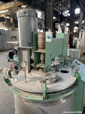 Used Twin Motion 95-Gallon Stainless Steel Vacuum Mixer – Jacketed Kettle