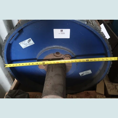 31in Dia. x 44.5in Rubber Lagged Pulley