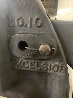 5902-510 Royersford Excelsior #10 / Famco, Metalworking, Forming & Stamping Punch Press / Foot Operated 2.5 Ton Kick Press