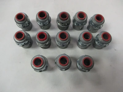 New Insulated Throat, Red Inside Clip and Snap-in Connectors (QTY 13)