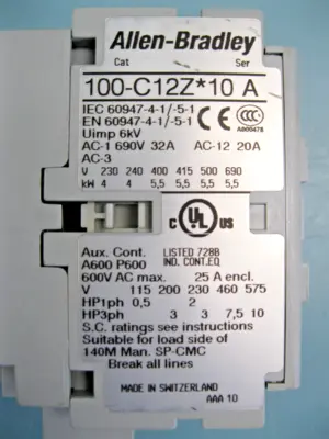 USED Allen-Bradley 100-C30EJ22C