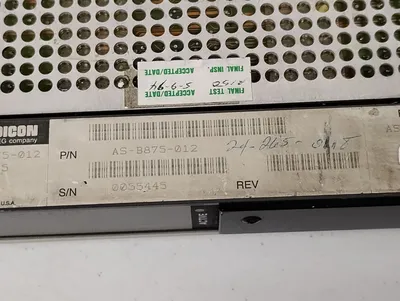 USED SCHNEIDER ELECTRIC AS-B875-012