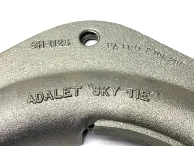 New | in-Stock Adalet Sky-Tie Bus Drop Cable Clamp 1-1/8" to 1-11/16" Misc Electrical & Power Parts Michigan US | Maverick Industrial Sales #1507357