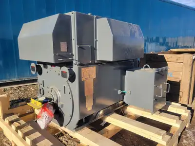 900 hp, 2300 volts, 3570 rpm, Electric Motor Type AMCA-UZ