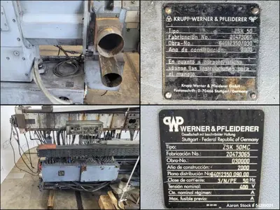 USED WERNER & PFLEIDERER ZSK 50 MCC