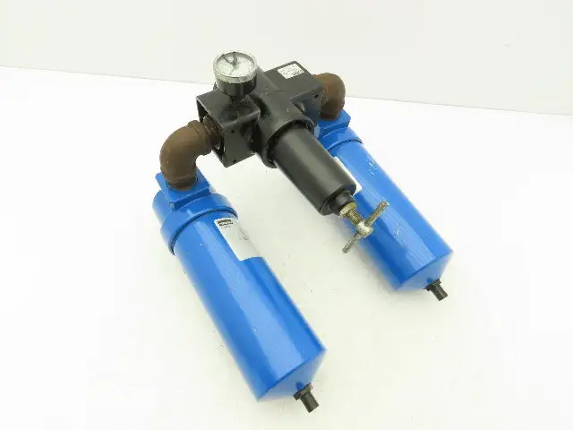 Parker HN3S-3PUA Finite Dual Compressed Air Filter & Regulator 3/4"NPT Aluminum