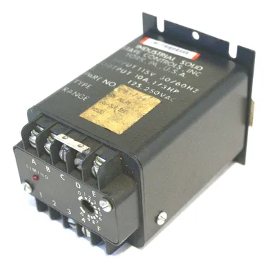 USED INDUSTRIAL SOLID STATE CONTROLS 1013-1-F-2-B TIMER 10131F2B