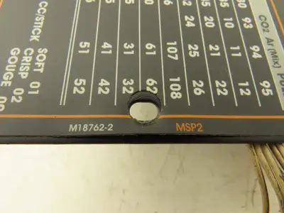Lincoln Electric M18762-2 Display Control Panel Weld Mode Electrode Settings