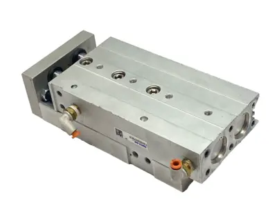 Used Fabco‑Air Guided Air Slide Cylinder Pneumatic Cylinders Michigan US | Maverick Industrial Sales #1401976