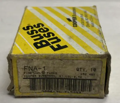 New | in-Stock FUSETRON FNA-1 Miscellaneous Equipment (Electrical & Power) | Surplus Asset Holdings #1190060