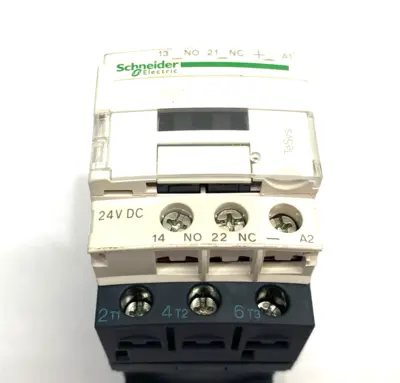 Used SCHNEIDER ELECTRIC IEC CONTACTOR, TESYS DECA, NONREVERSING, 12A PLC Contactors | Maverick Industrial Sales #1099124