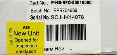 NEW ABB P-HB-RFO-80010000 HNET REPEATER MODULE PHBRFO80010000