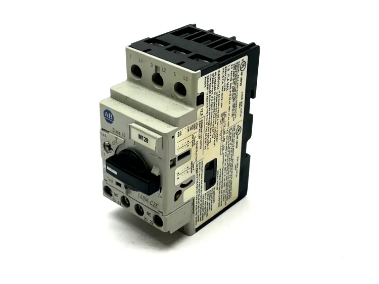 Used ALLEN-BRADLEY SER. C MOTOR STARTER W/ 140M-C-AFA11 AUX CONTACT Starters | Maverick Industrial Sales #1100694