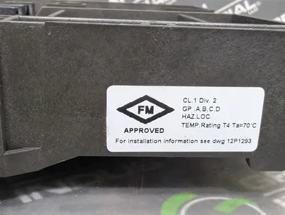 Fisher Rosemount KJ4001X1-BE1 Delta V 8 Wide Carrier Base Module Rev. L Used