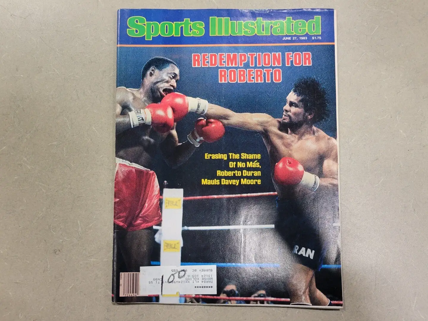 USED SPORTS ILLUSTRATED JUNE 27, 1983