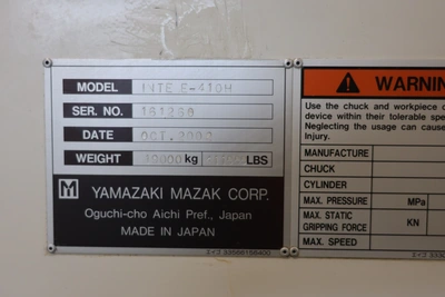 2002 MAZAK INTEGREX E-410HS 5-Axis or More CNC Lathes | Liberty Machine Works LLC (6)