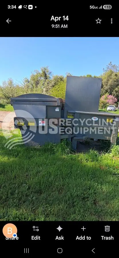 USED 2011 JV MANUFACTURING/CRAM-A-LOT CS-01-W SPACE SAVER