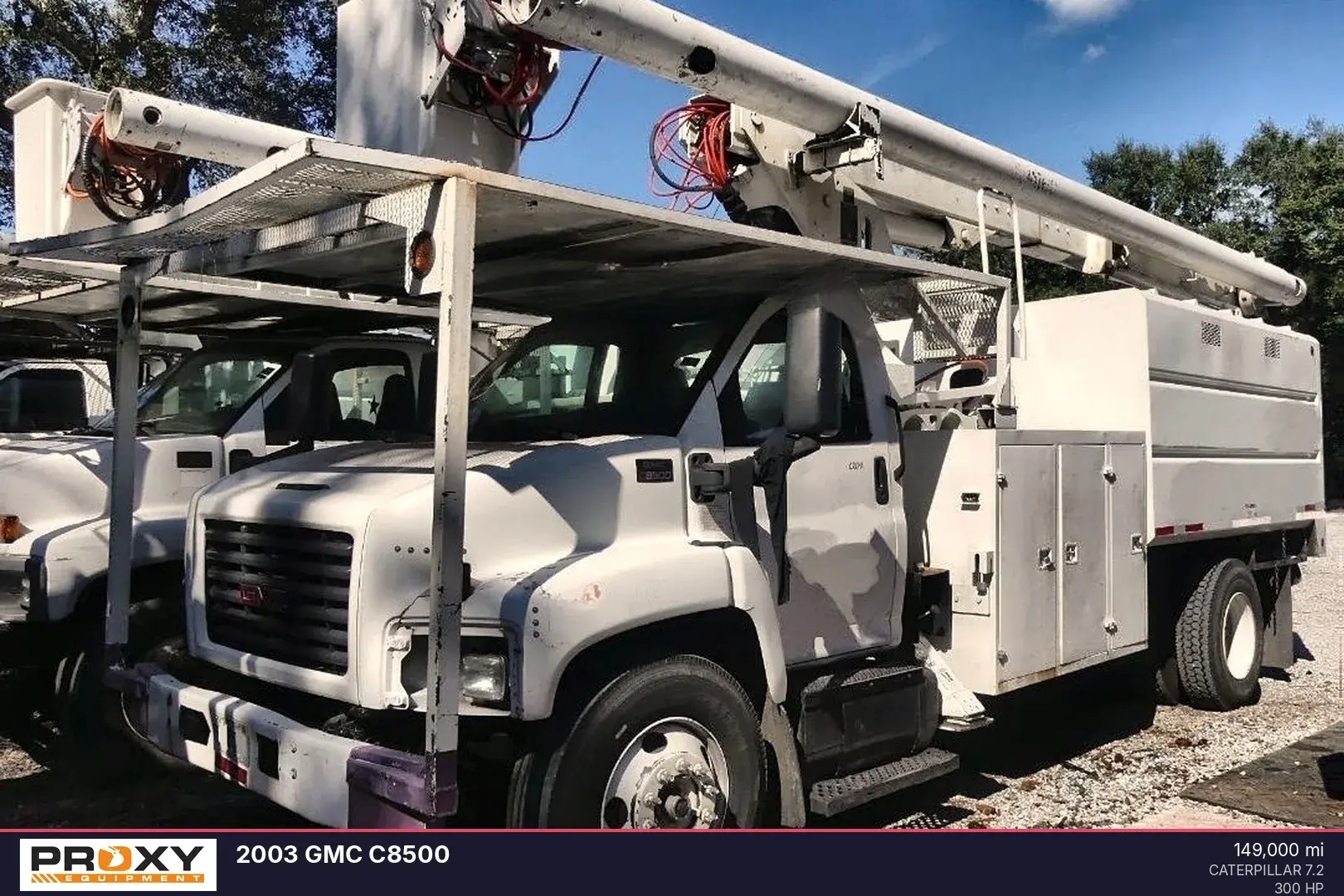 Used 2003 GMC C8500 Bucket (boom) trucks Florida US | Proxy Equipment #1377809