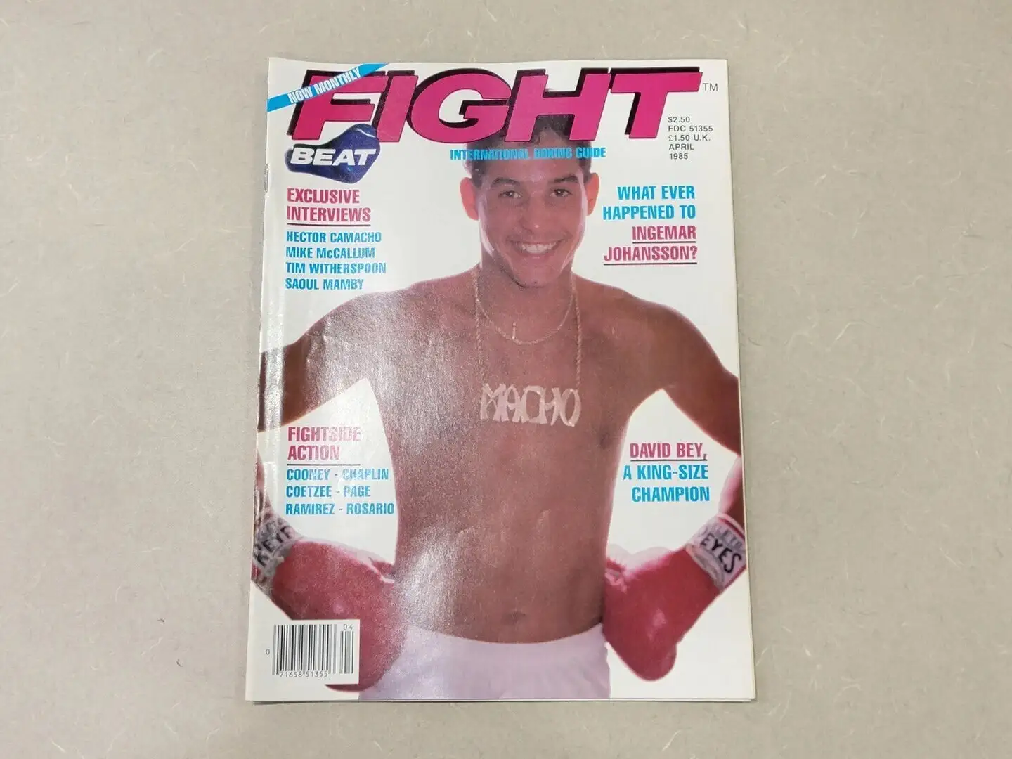 USED FIGHT BEAT APRIL 1985