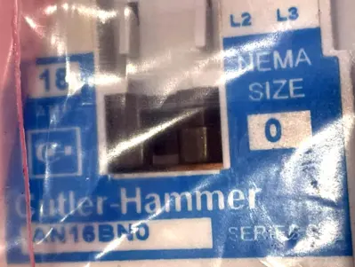 NEW CUTLER HAMMER AN16BN0 THERMAL OVERLOAD RELAY C306DN3