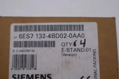 LOT OF 4 - NEW Siemens 6ES7 132-4BD02-0AA0 Digital Output Module STOCK L-397-C